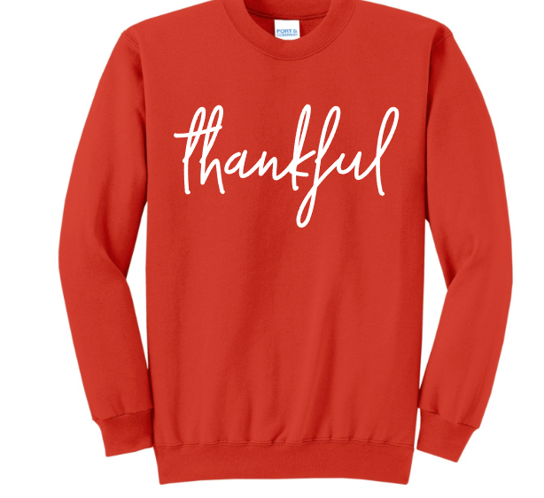 Thankful (green, yellow, brown, orange, and eggplant)