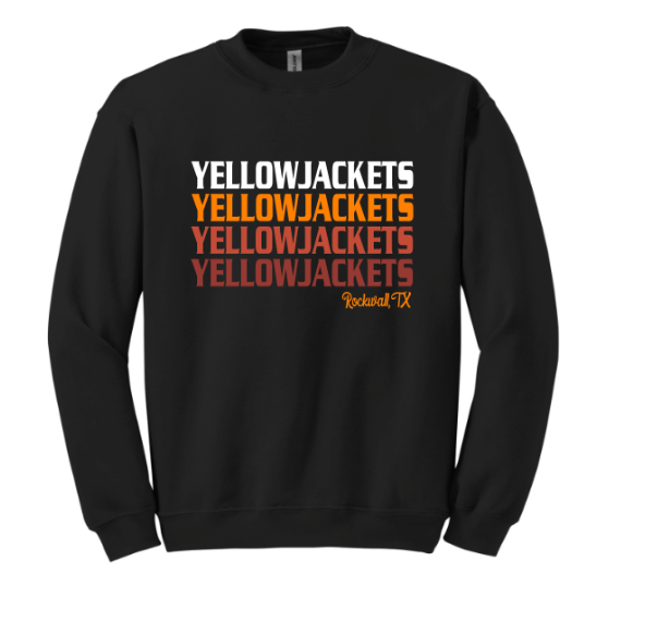 Block Ombre Yellowjackets - tee, crewneck or hoodie