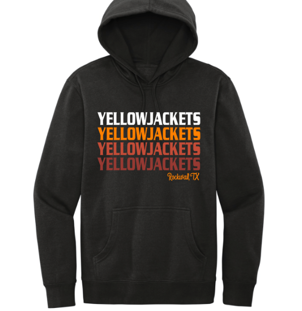 Block Ombre Yellowjackets - tee, crewneck or hoodie