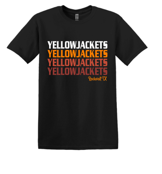 Block Ombre Yellowjackets - tee, crewneck or hoodie