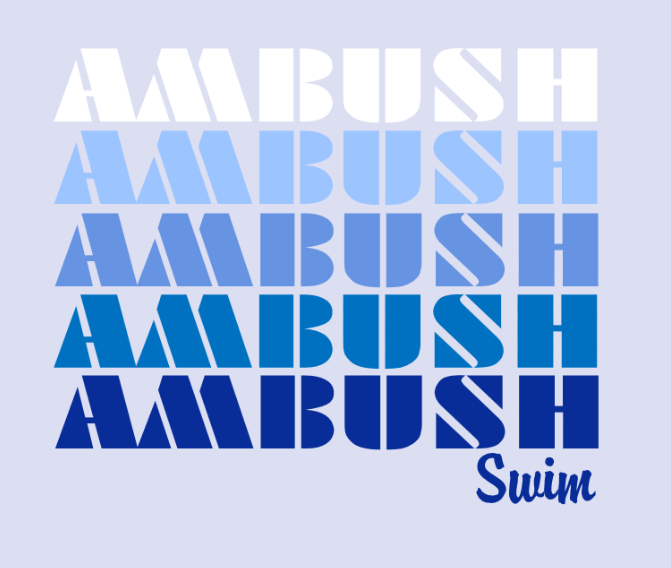 Block Ombre AMBUSH  - tee, longsleeve, crewneck, hoodie (Copy) (Copy)