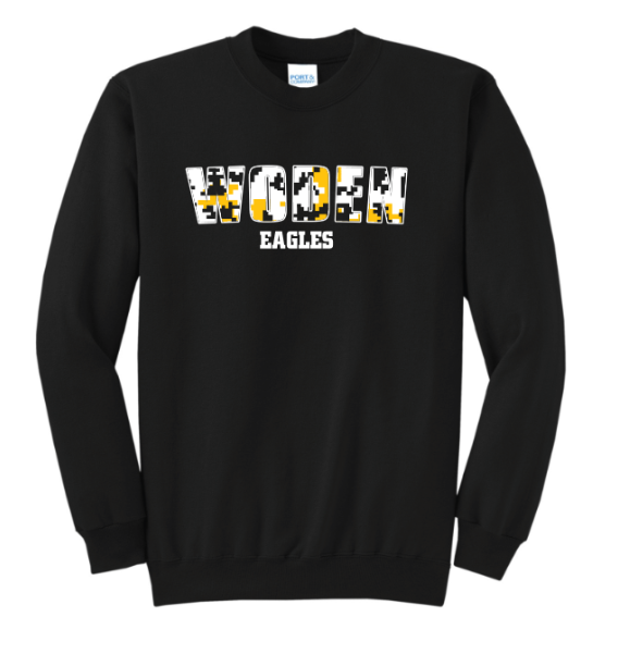 Digi Camo Eagles - tee, crewneck or hoodie