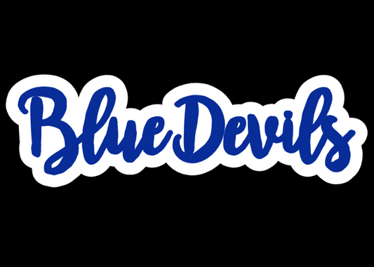 Fancy Blue Devils - tee, crewneck or hoodie