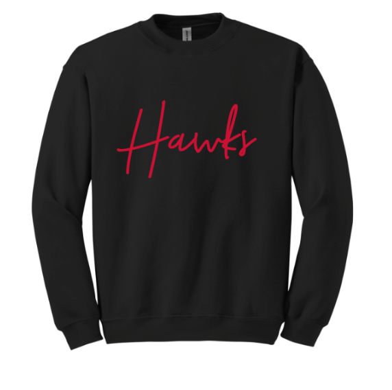 Fancy Hawks - tee, crewneck or hoodie