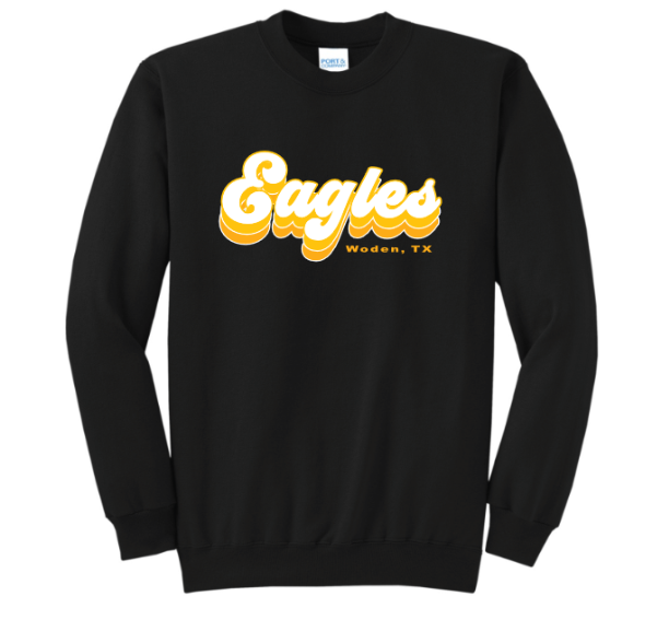 Groovy Eagles - tee, crewneck or hoodie