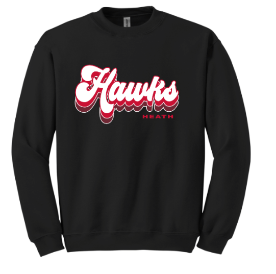 Groovy Hawks - tee, crewneck or hoodie