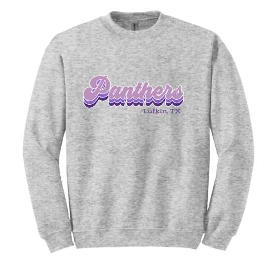 Groovy Panthers - tee, crewneck or hoodie