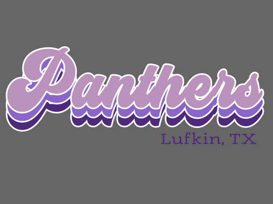 Groovy Panthers - tee, crewneck or hoodie