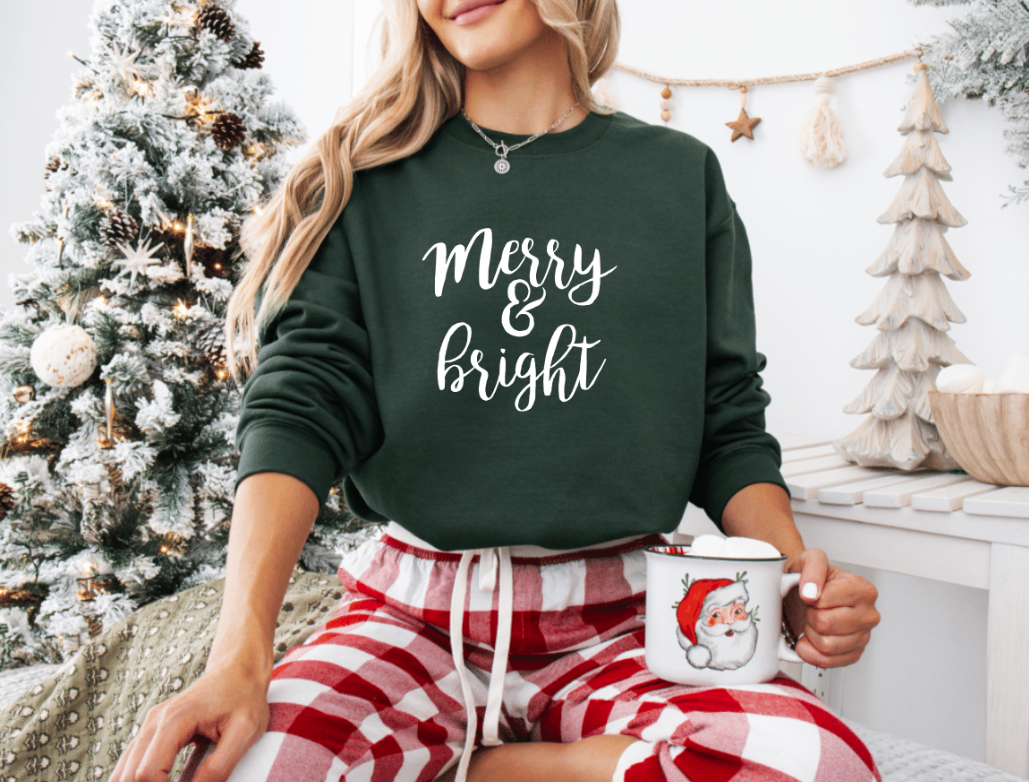 Merry & Bright Green Crew