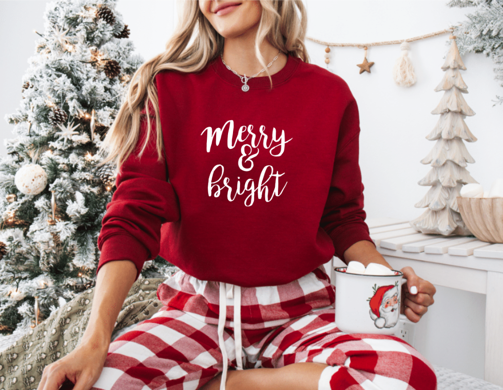 Merry & Bright Red Crew