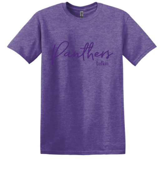 Purple on Purple Lufkin - tee, crewneck or hoodie