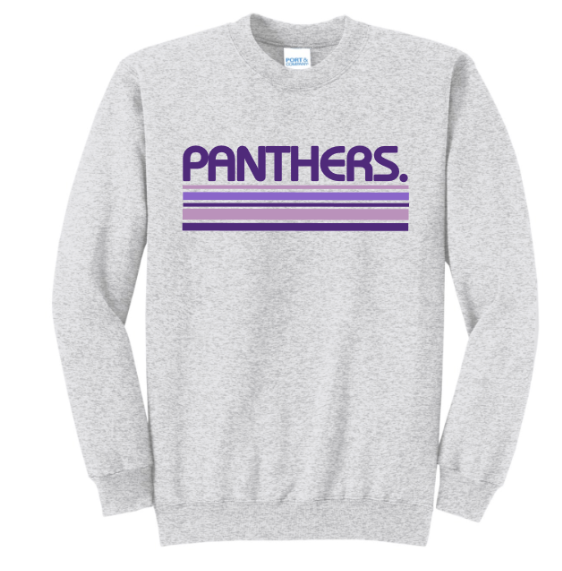 Panther Stripes - tee, crewneck or hoodie