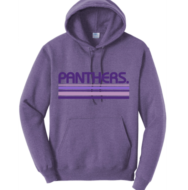 Panther Stripes - tee, crewneck or hoodie