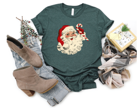 Kris Kringle Bella Canvas tee